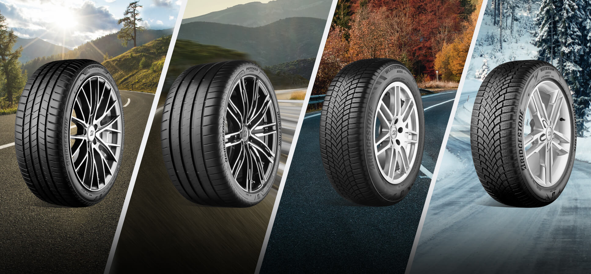 Reifen bewerten und Prämie erhalten Bridgestone Produkte